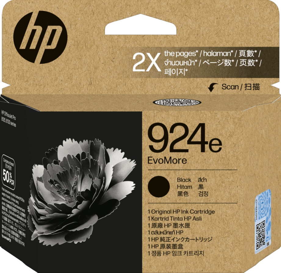 TechWarehouse 924E HP EvoMore High Capacity Black Ink Cartridge HP