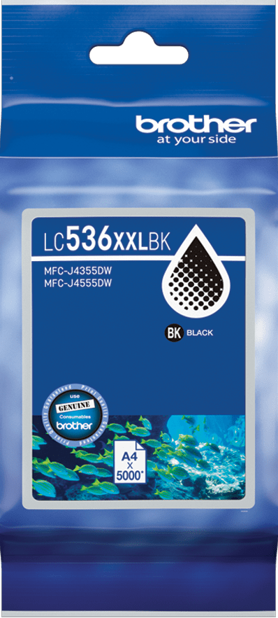TechWarehouse LC536XXLBK Brother Super Hi Yield Black Ink Cartridge Brother