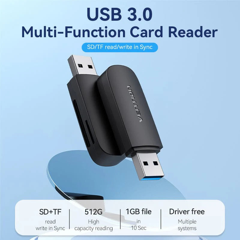 TechWarehouse Vention CLGB0 USB Card Reader Vention