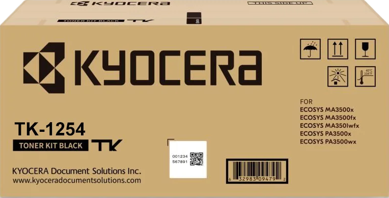 TK1254 Kyocera Black Toner