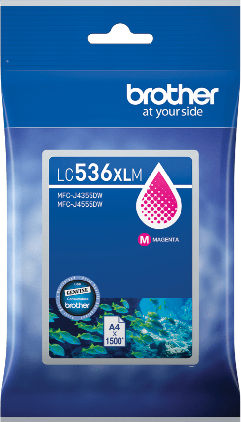 TechWarehouse LC536XLM Brother Hi Yield Magenta Ink Cartridge Brother