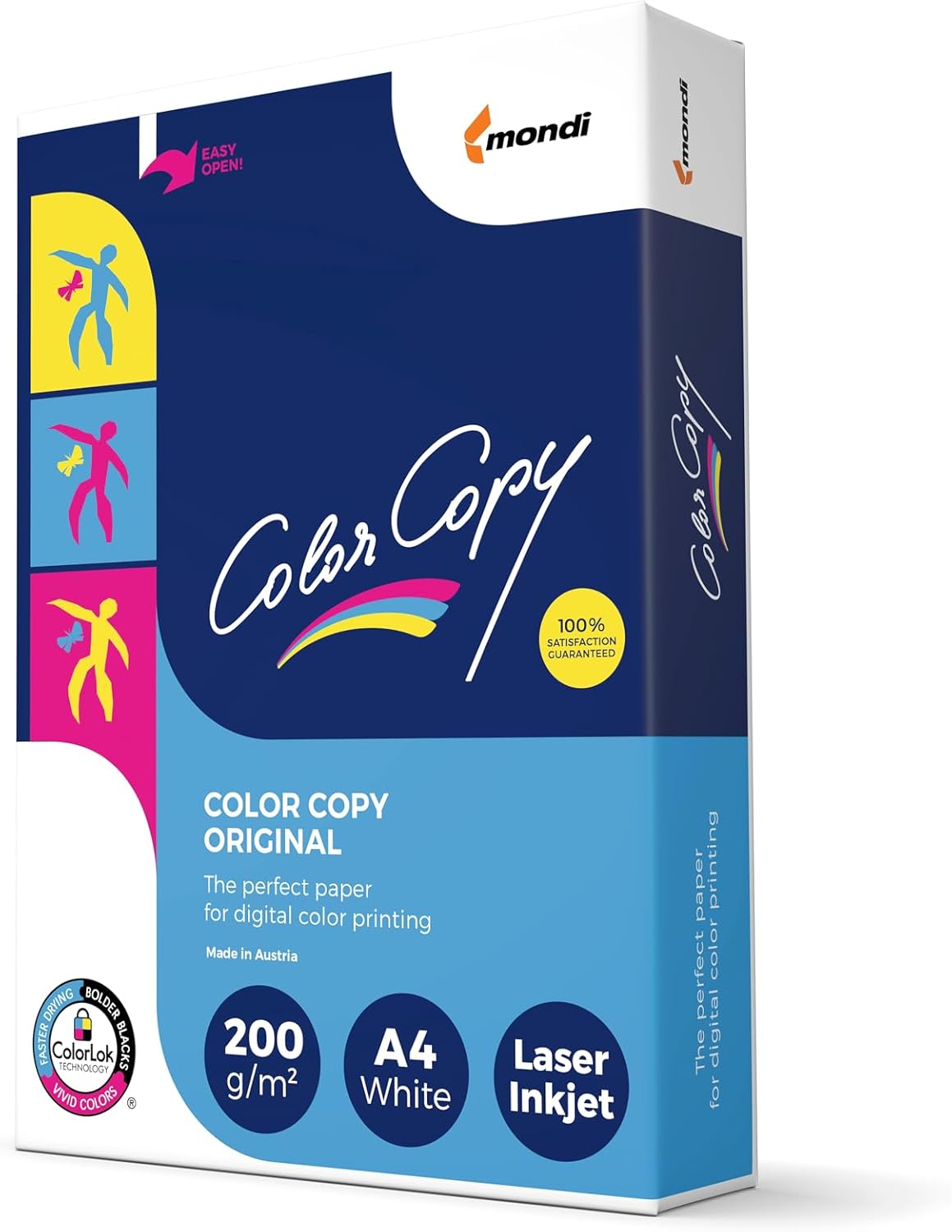 TechWarehouse A4 200gsm White Uncoated Copy Laser Paper 250 sheets Mondi