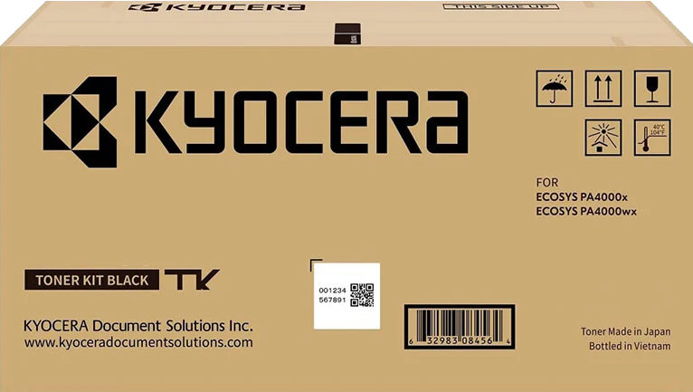TechWarehouse Kyocera TK-1264 Black Toner Cartridge Kyocera