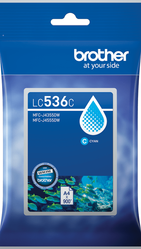 TechWarehouse LC536C Brother Cyan Ink Cartridge Brother
