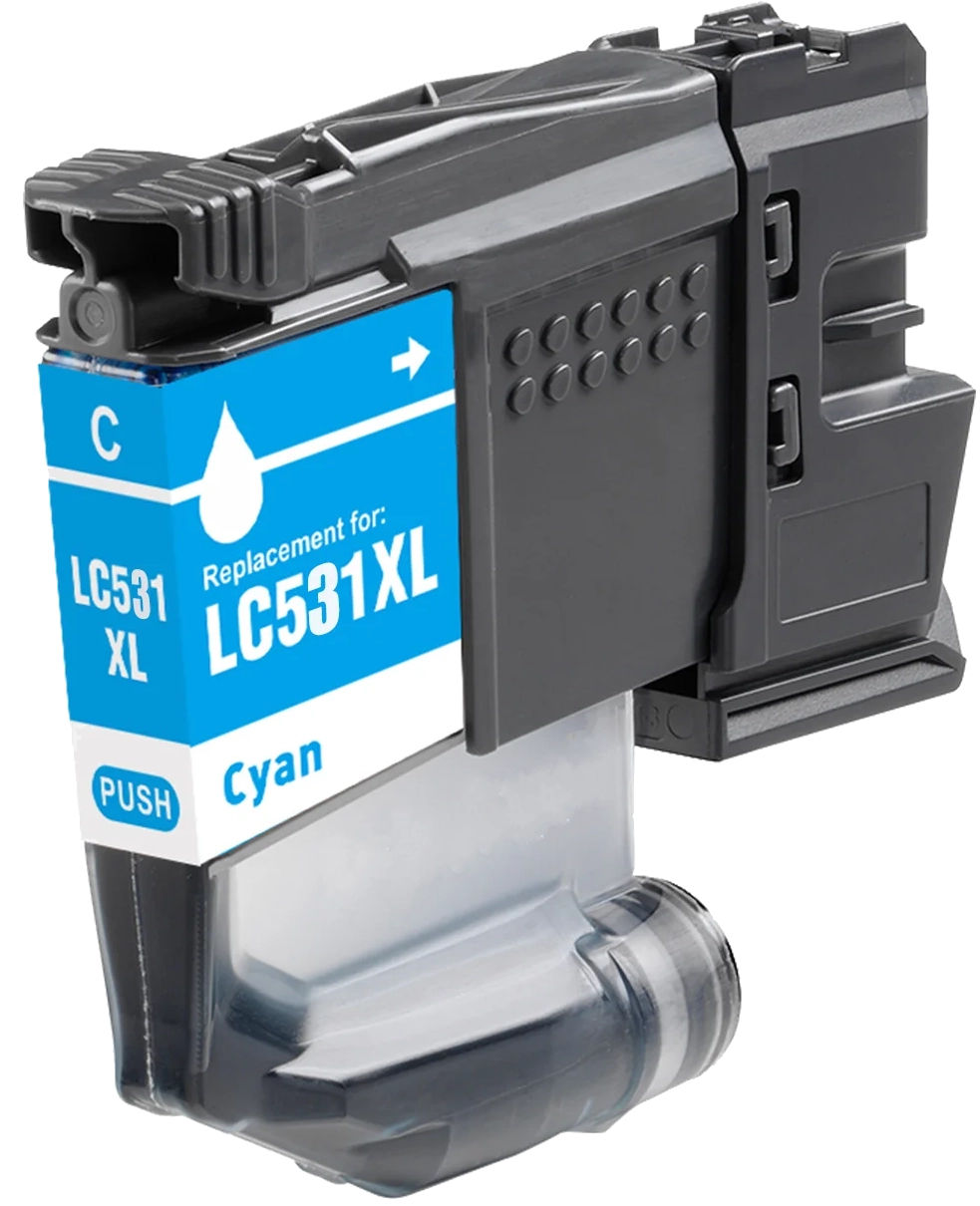 LC531XLC Compatible High Yield Cyan Cartridge