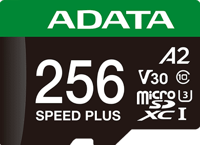 TechWarehouse ADATA Speed Plus microSDXC Card with Adapter - 256GB Adata