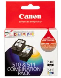 TechWarehouse PG-510 / CL-511 Canon Combination Pack Canon