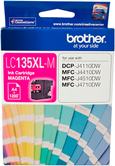 TechWarehouse LC135XLM Brother Hi Yield Ink Magenta Ink Cartridge Brother