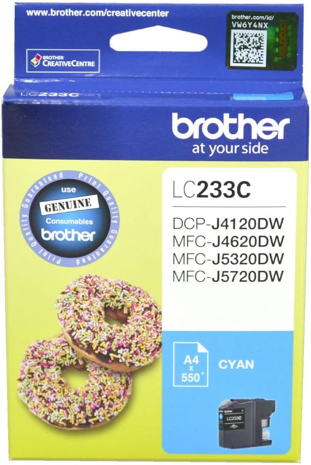TechWarehouse LC233C Brother Cyan Ink Cartridge Brother