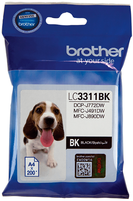 TechWarehouse LC3311BK Brother Black Ink Cartridge Brother