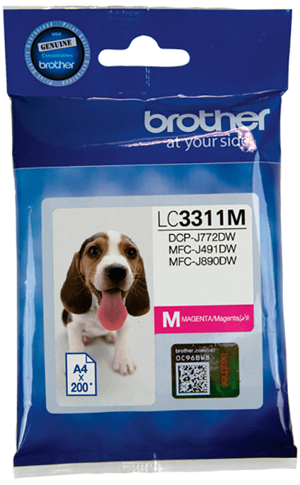 TechWarehouse LC3311M Brother Magenta Ink Cartridge Brother