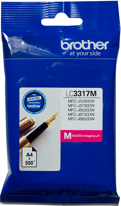 TechWarehouse LC3317M Brother Magenta Ink Cartridge Brother