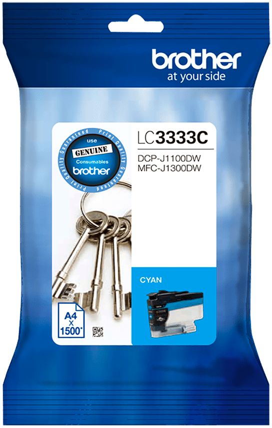 TechWarehouse LC3333C Brother Cyan Ink Cartridge Brother