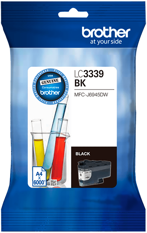 TechWarehouse LC3339XLBK Brother Black High Yield Ink Cartridge Brother