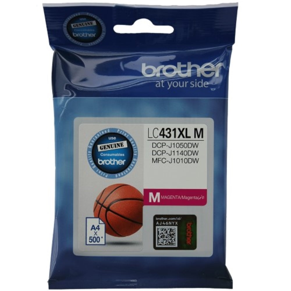 TechWarehouse LC431XLM Brother High Yield Magenta Ink Cartridge Brother