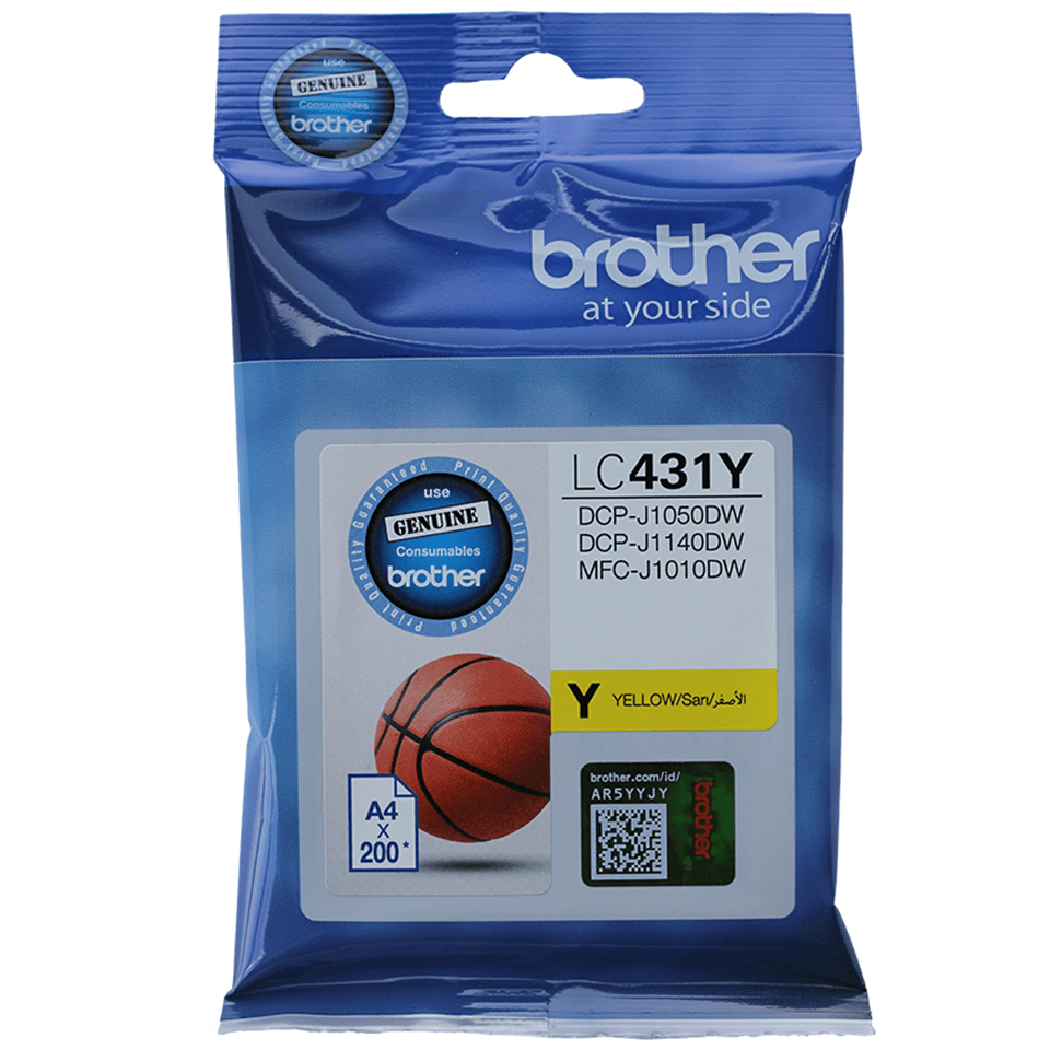 TechWarehouse LC431Y Brother Yellow Ink Cartridge Brother