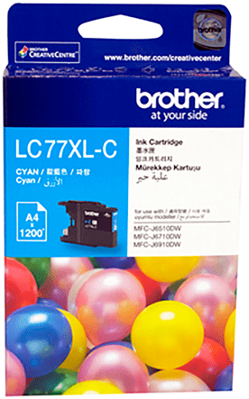 TechWarehouse LC77XLC Brother Cyan Cartridge Brother