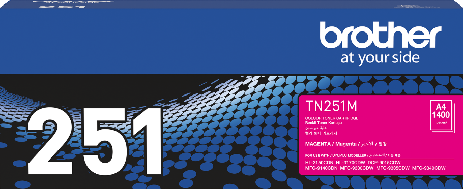 TechWarehouse TN251M Brother Standard Capacity Magenta Toner Brother