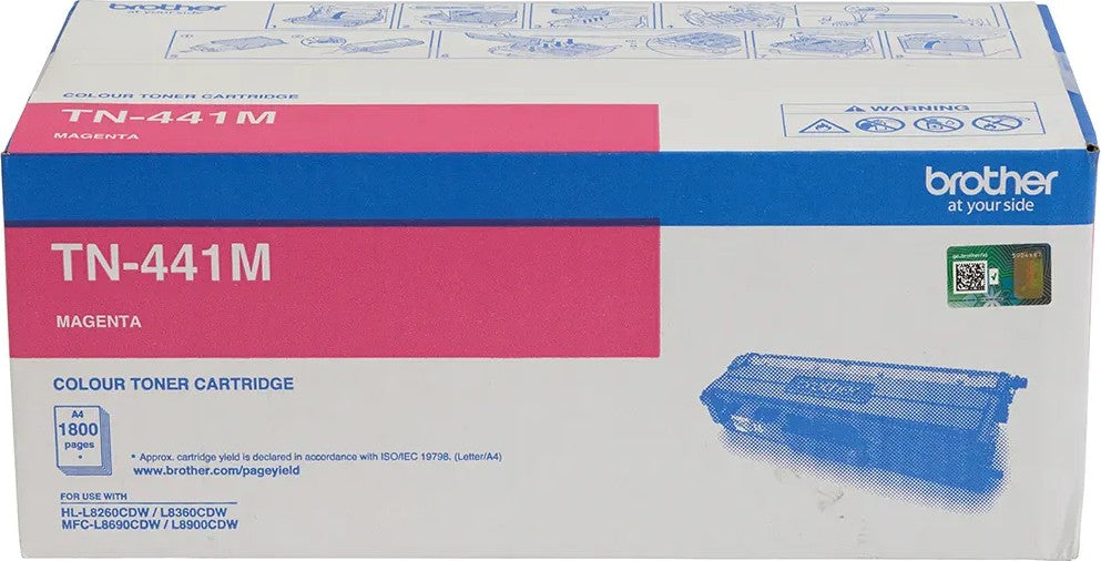 TN441M Brother Standard Capacity Magenta Toner