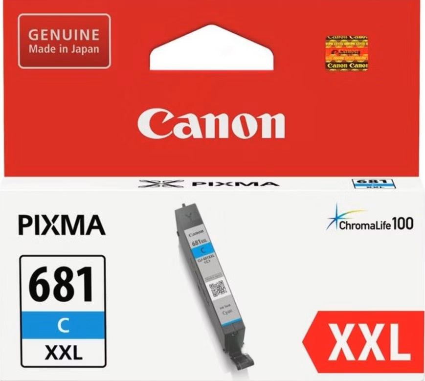 TechWarehouse CLI-681XXLC Canon Extra High Yield Cyan Ink Canon