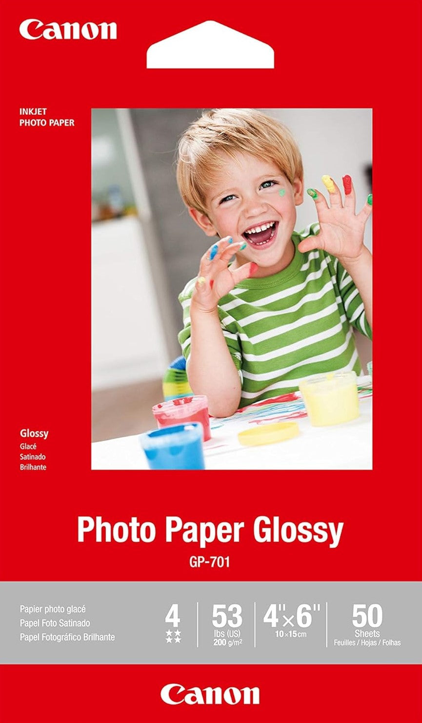 TechWarehouse 4x6 200gsm Canon Photo Glossy Paper 50 sheets Canon