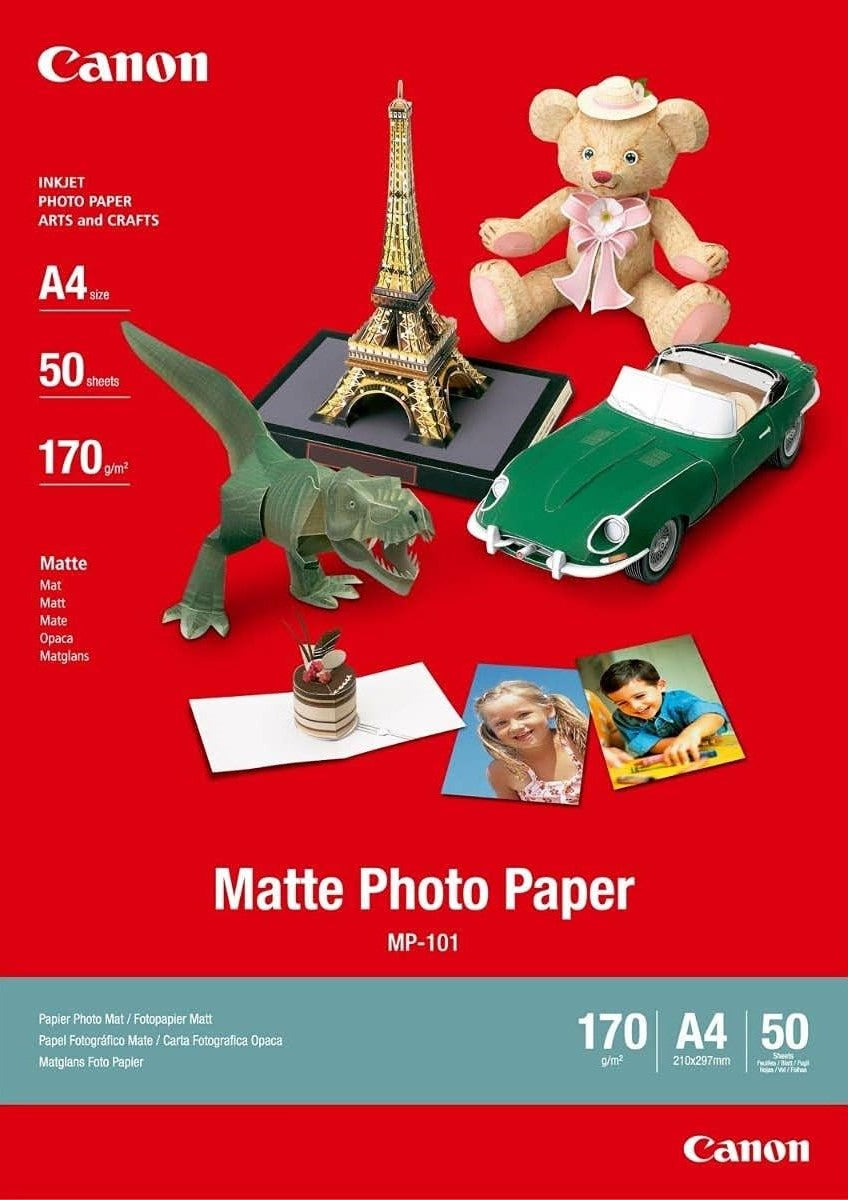 TechWarehouse A4 170gsm Canon Matte Photo Paper 50 sheets Canon