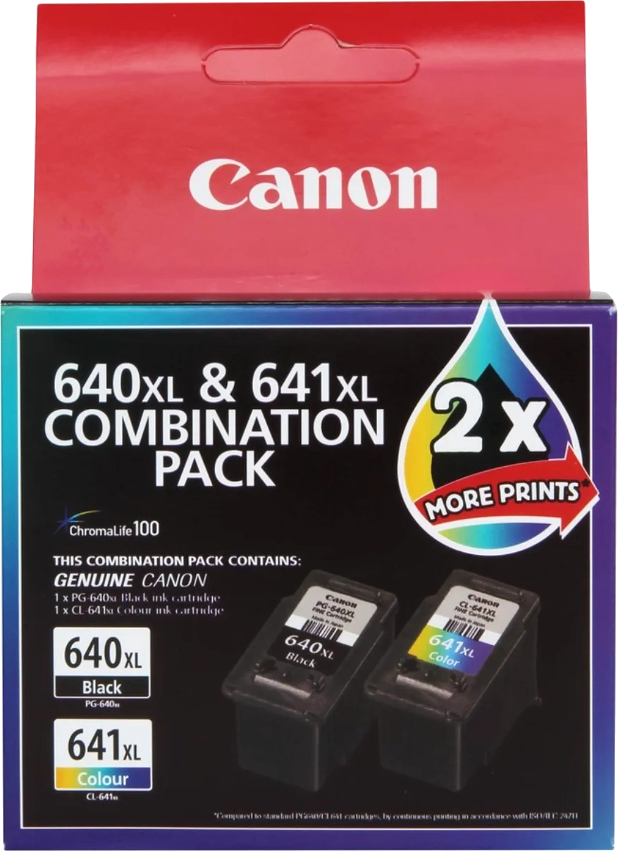 PG-640XL / CL-641XL Canon High Capacity Combination Pack