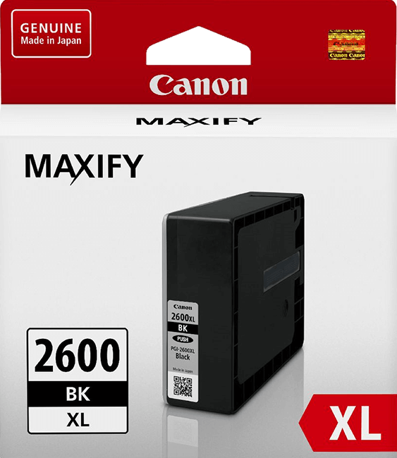 TechWarehouse PGI2600XLBK Canon Hi Capacity Black Ink Canon