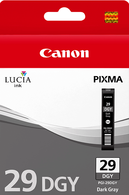 TechWarehouse PGI-29DGY Canon Dark Grey Ink Canon