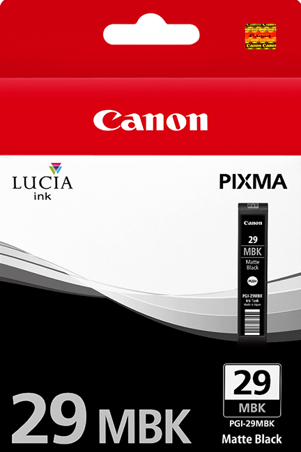 TechWarehouse PGI-29MBK Canon Matte Black Ink Canon