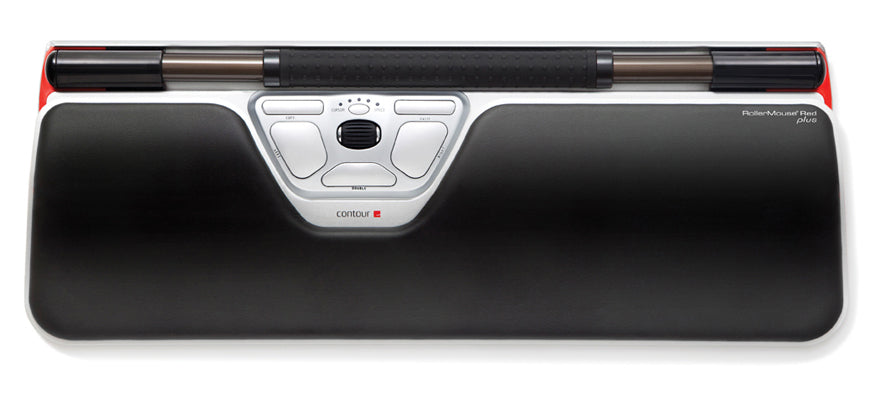 TechWarehouse Contour Roller Mouse Red Plus Palm Support Contour