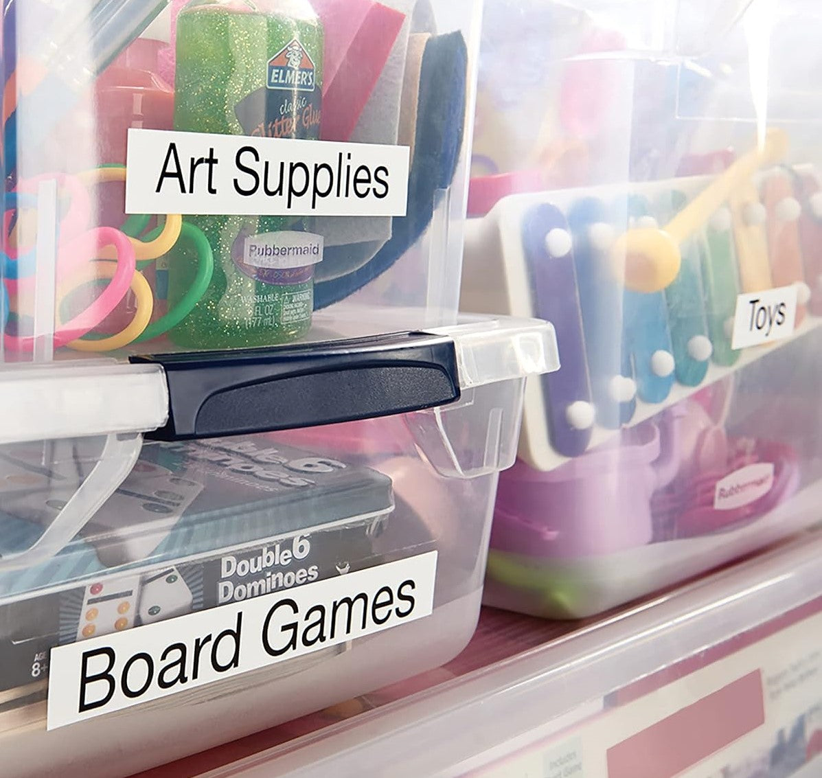 TechWarehouse S0720830 Compatible D1 19mm x 7m Label Tape Black on White (45803) Compatible for Dymo