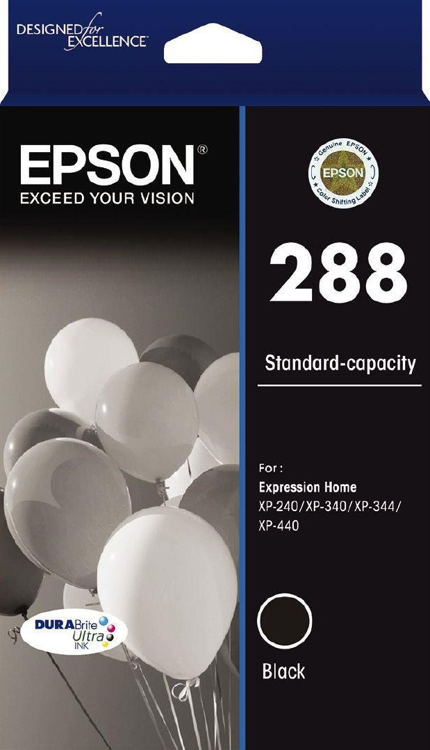 TechWarehouse 288 Epson Std Capacity Black Ink Cartridge Epson