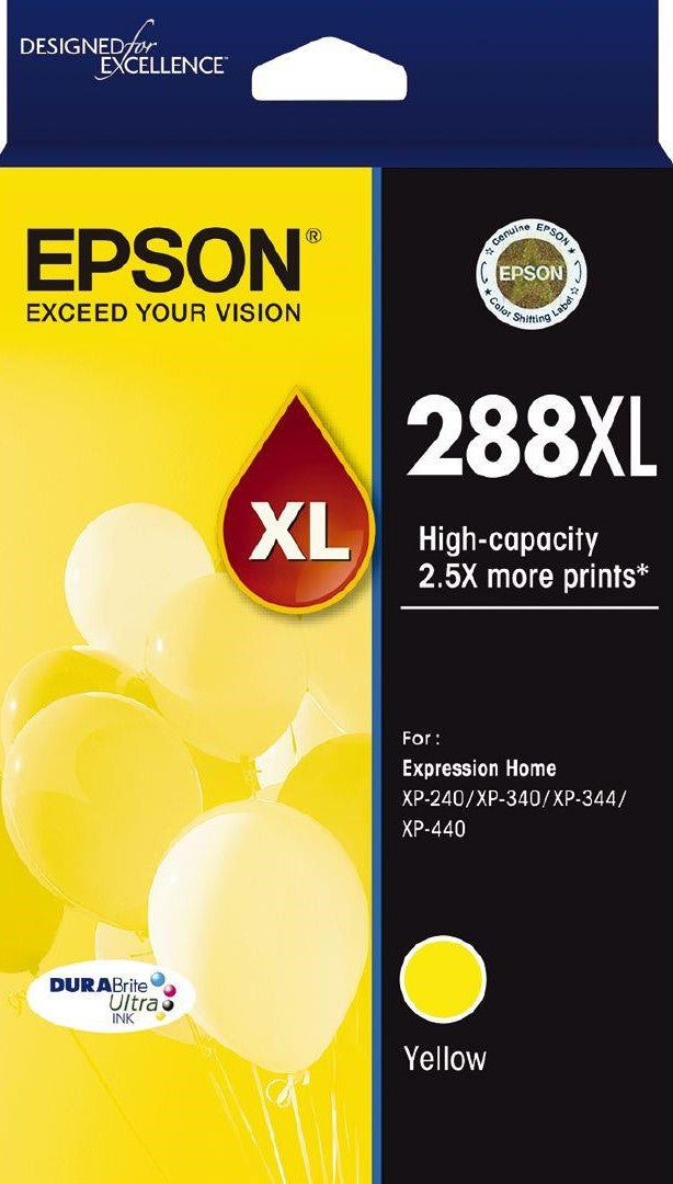 TechWarehouse 288XL Epson High Capacity Yellow Ink Cartridge Epson