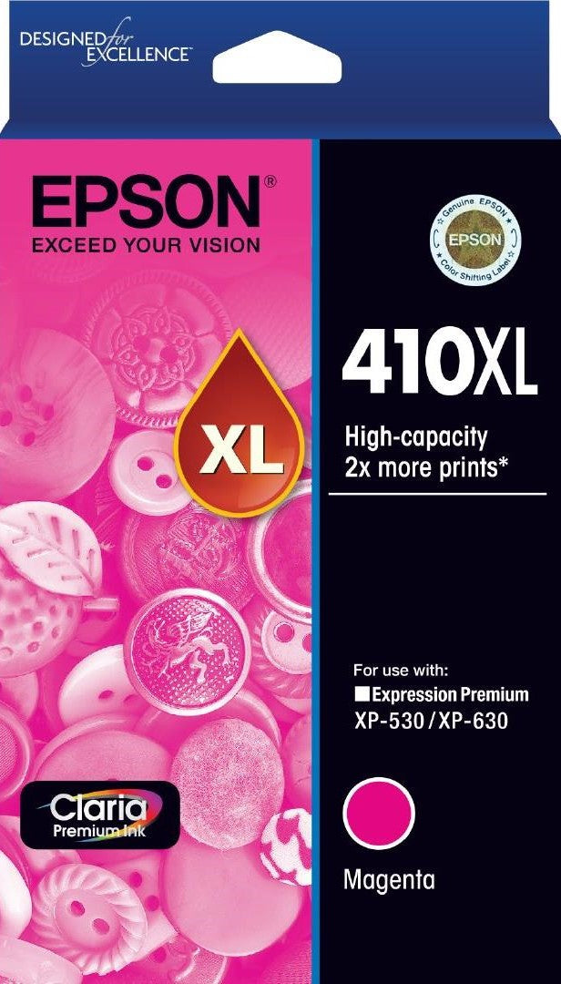 TechWarehouse 410XL Epson High Capacity Magenta Ink Cartridge Epson