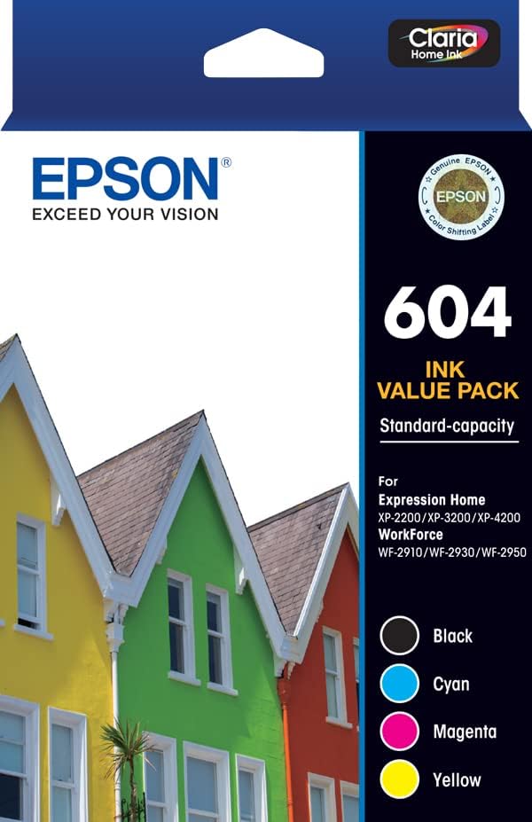 TechWarehouse 604 Epson Standard Value Pack Epson