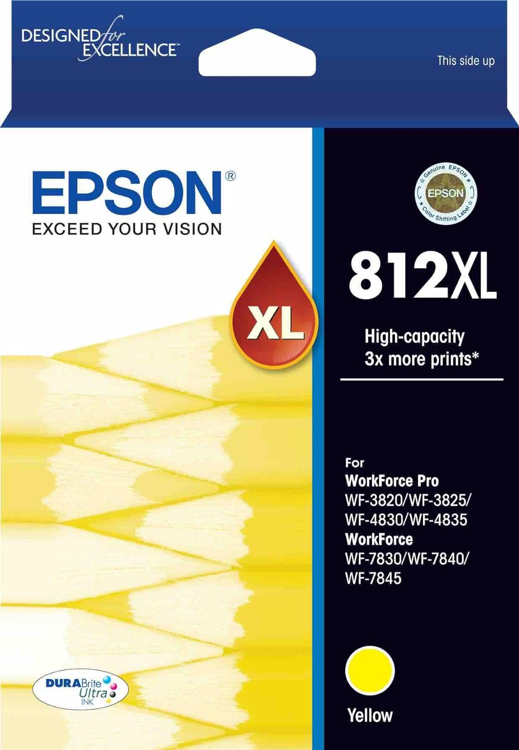 TechWarehouse 812XL Epson High Capacity Yellow Ink Cartridge Epson