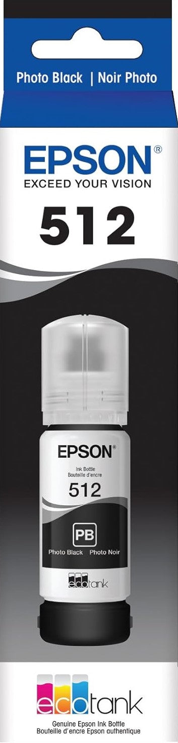 TechWarehouse T512 Epson Photo Black Ink Bottle Epson