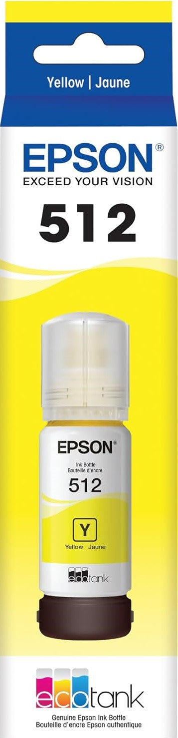 TechWarehouse T512 Epson Yellow Ink Bottle Epson