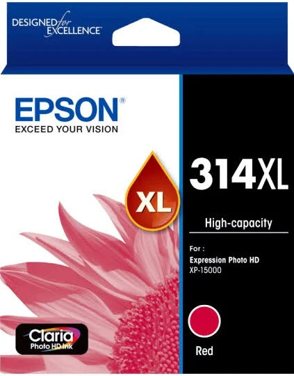 TechWarehouse 314XL Epson High Capacity Red Ink Cartridge Epson