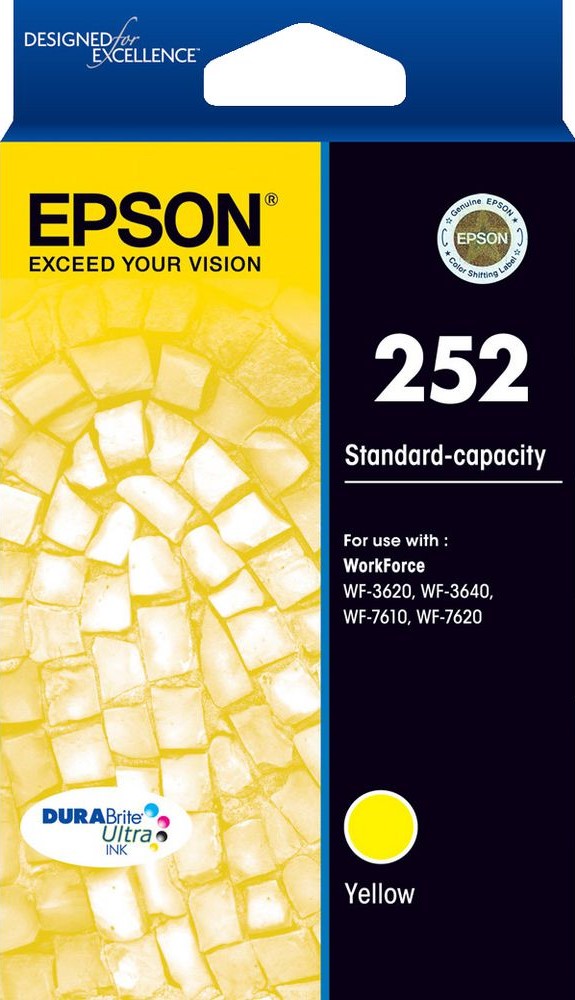 TechWarehouse 252 Epson Yellow Ink Cartridge Epson