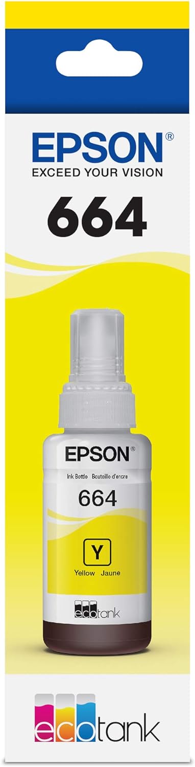 TechWarehouse T664 Epson Yellow Ink Bottle Epson