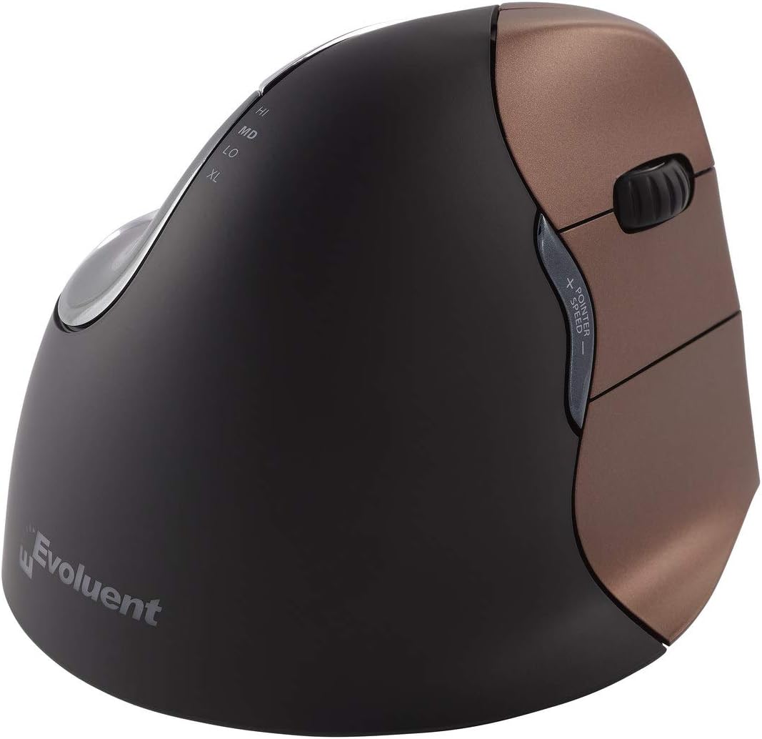 TechWarehouse Evoluent Vertical Mouse 4 Small Wireless Evoluent