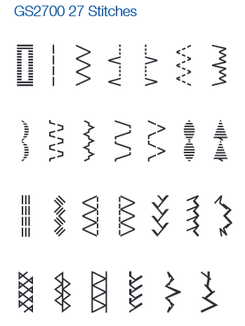 TechWarehouse Brother GS2700 Sewing Machine Brother