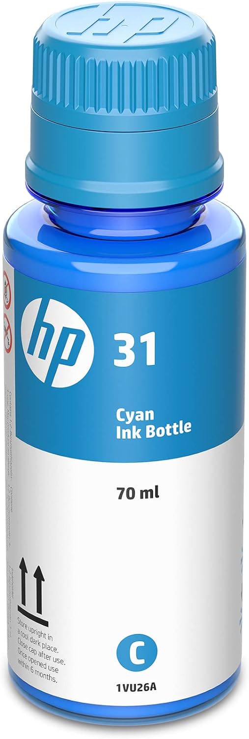 TechWarehouse 31 HP Cyan Ink Bottle 70ml HP