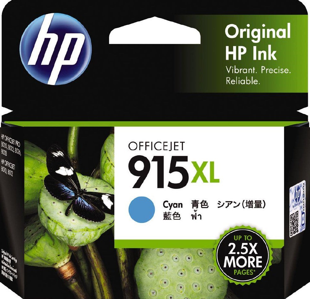 TechWarehouse 915XL HP Cyan Hi Capacity Ink Cartridge HP