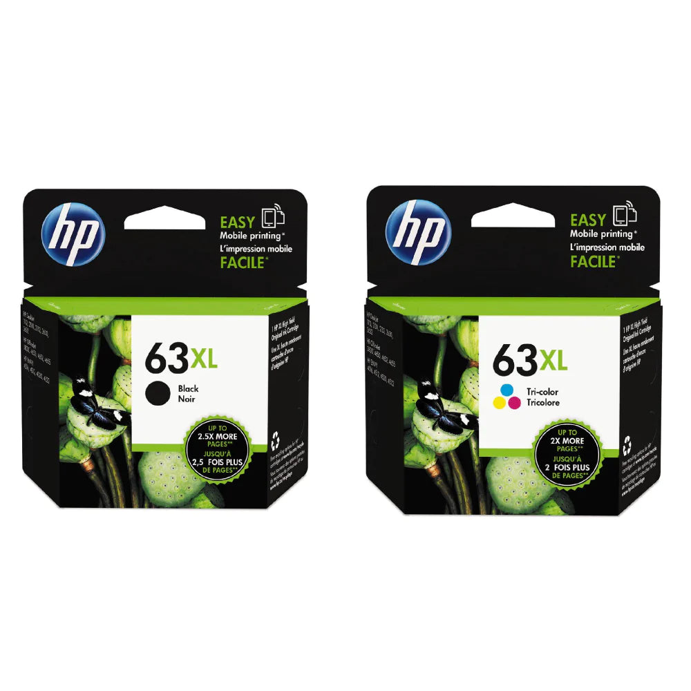 TechWarehouse 63XL HP High Capacity Black + Colour Set HP