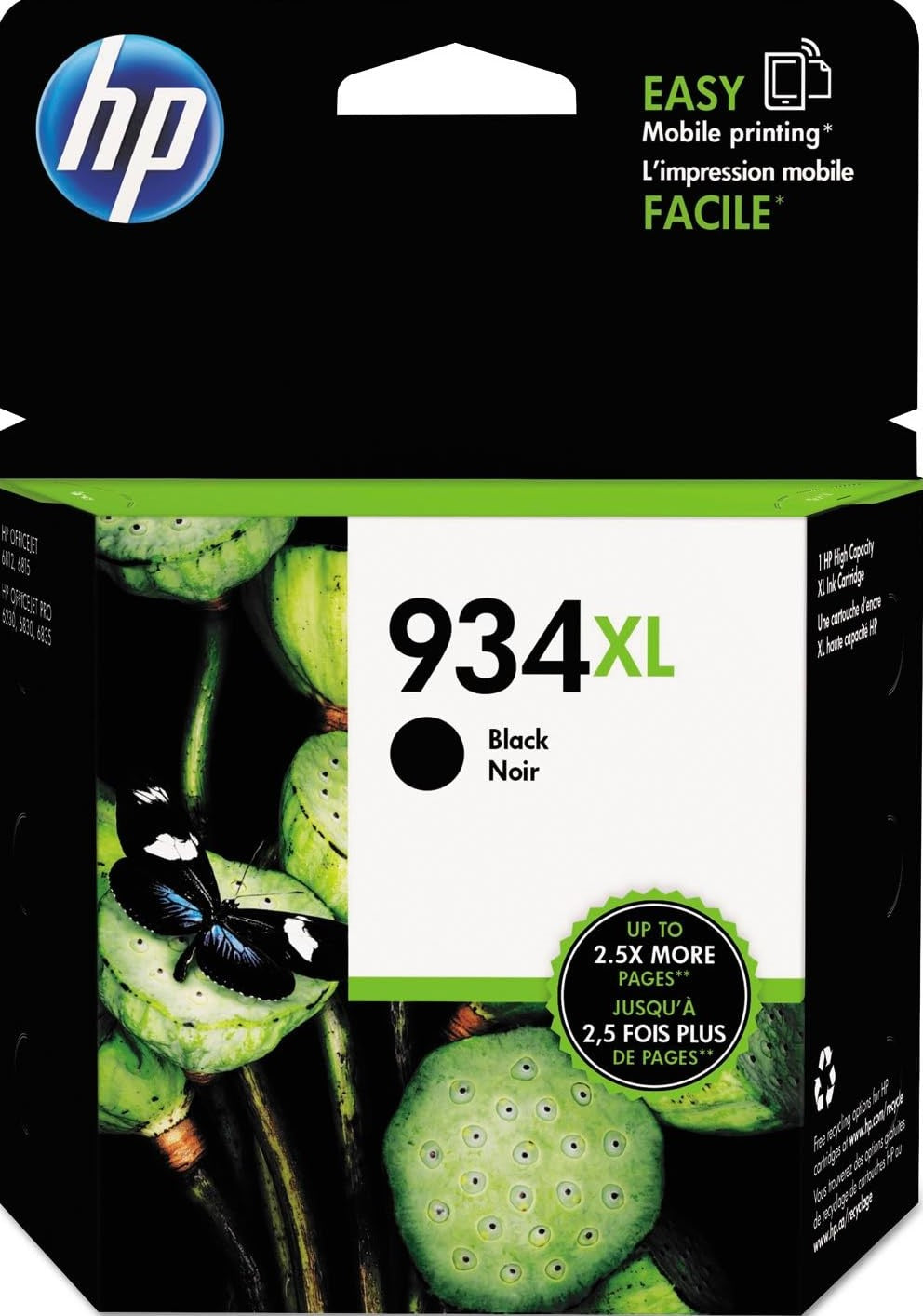 TechWarehouse 934XL HP Black Hi Capacity Ink Cartridge HP