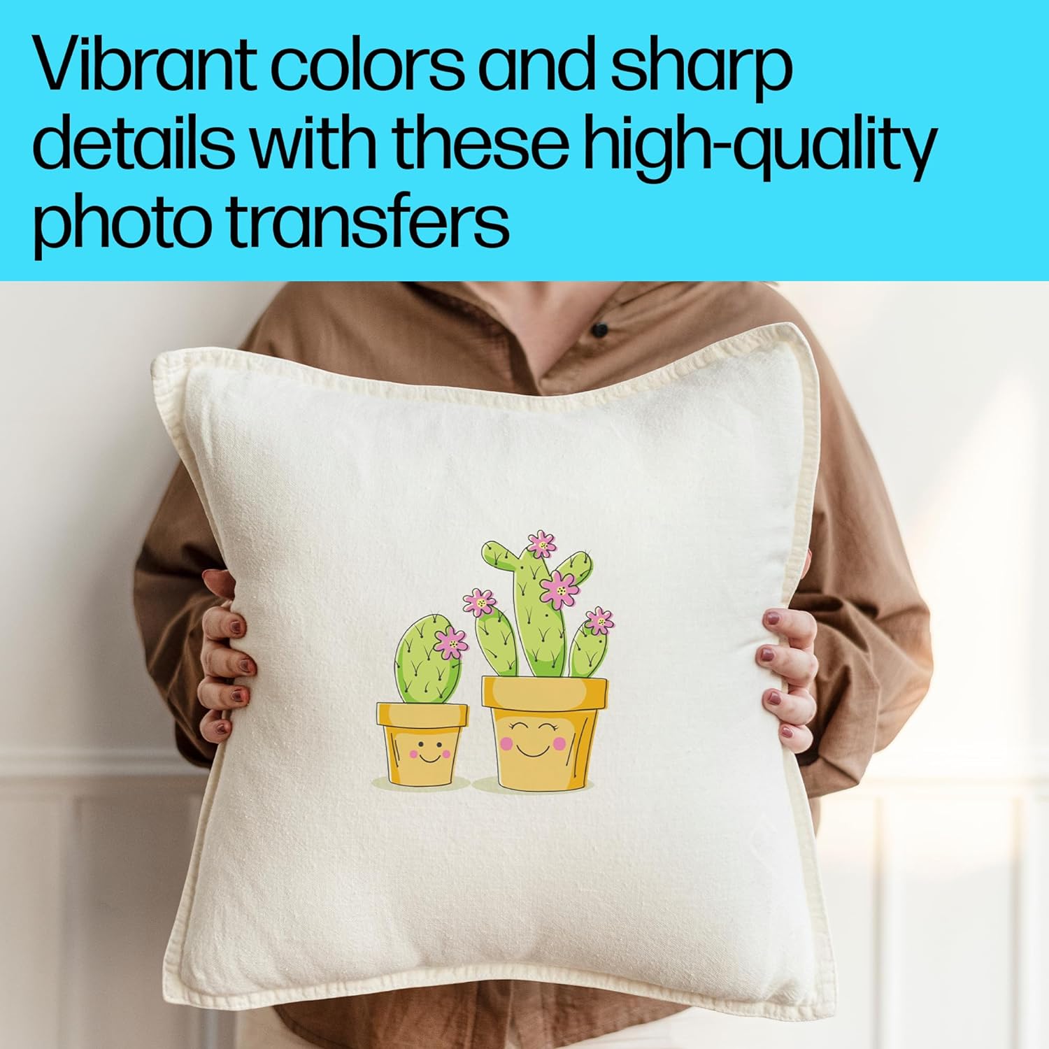 TechWarehouse Iron On T-Shirt Transfers HP - 12 sheets HP