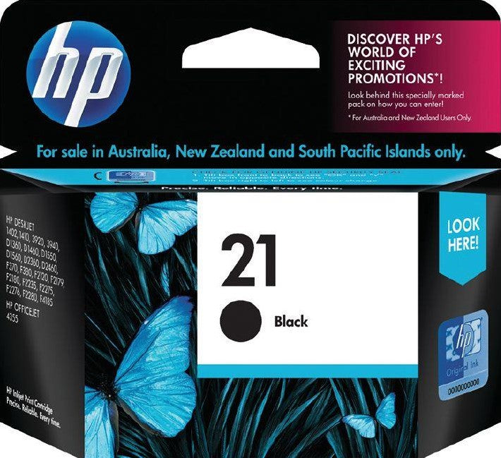 TechWarehouse 21 HP Black Cartridge HP